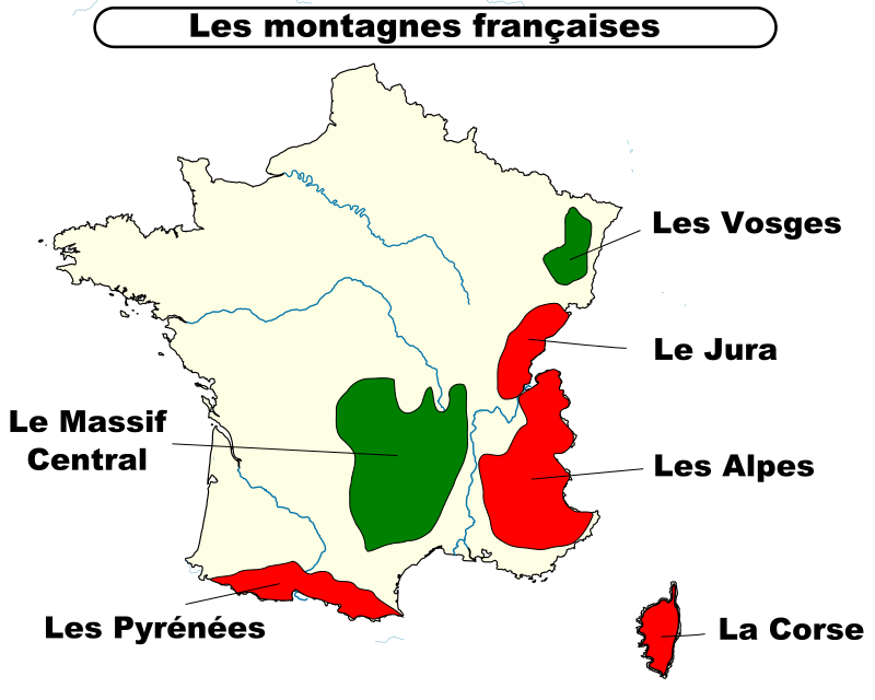 montagnes françaises